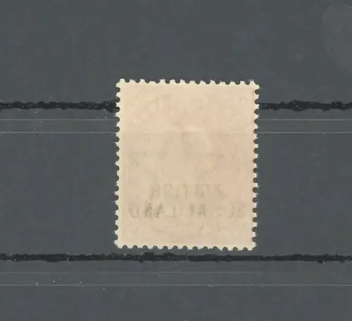 1903 Somaliland - Stanley Gibbons n. 26c, Sumaliland statt Somaliland - Sorte - MNH**