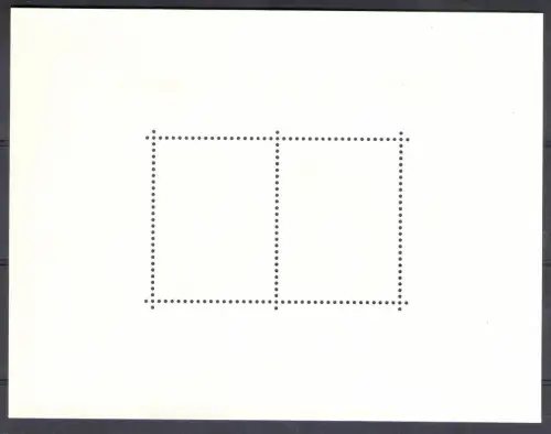 1980 München, Sonderbogen Europa - Unified Nr. BFS13, MNH **