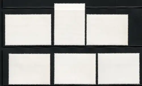 1968 CHINA, Mi. # 1010-1016, postfrisch** 6 Werte, unvollständige Serie