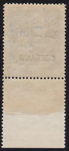 1926 CIRENAICA, Nr. 26 Jubiläum des Königs, Lire 1,25 hellblau, MNH **, Bogenrand signiert Sorani, LUXUS