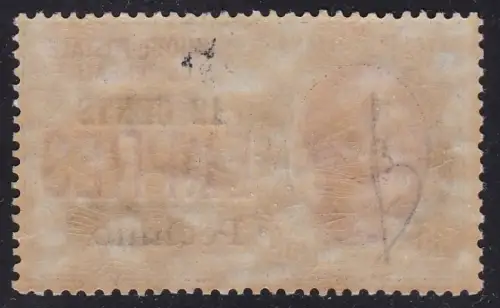 1918 Peking, Espresso, Nr. 2 mit lokalem Aufdruck, postfrisch ** Stempel und Abkürzung