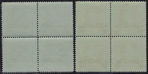 1918 FRIAUL-VENETIEN Occ. Österreich, Nr. 1/19 MNH/** QUARTINA