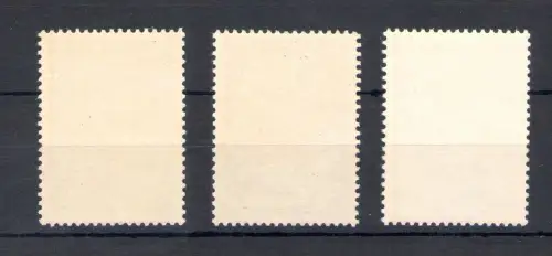 1960 CHINA - 10. Jahrestag Chinesisch-Sowjetische Freundschaftsverträge - Mi.Nr. 522-24 - postfrisch **