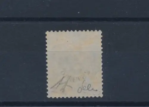1874 Levante - Allgemeine Ausgaben - Bildnis von Vittorio Emanuele II mit Aufdruck AUSLAND, 5 Cent grau, MLH* - Expertise Cilio