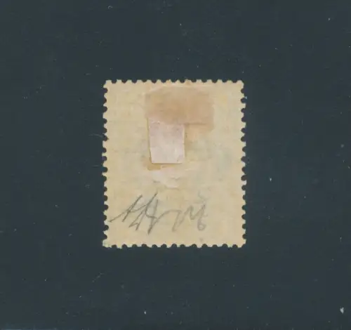 1878-79 Levante - Allgemeine Ausgaben - Bildnis von Vittorio Emanuele II mit Aufdruck AUSLAND, 10 Cent Azzurro, MLH* - Signiert A. Diena