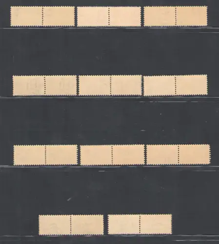 1934 Ägäis, Postpakete # 1/11, verschiedene Themen, postfrisch**