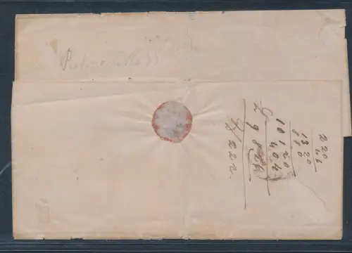 1852 MODENA, Nr. 1 und 2 auf Umschlag nach Pisa, gute/sehr gute Ränder, signiert Sorani, Stempel Chirici, Signatur Angelo De Simoni