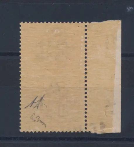 1943 FEZZAN - Luftpost, 7,50 auf 50 Cent Karmin, Nr. 2 gebraucht, signiert A.Diena und brauner Stempel - Erster Ausgabetag!!!!