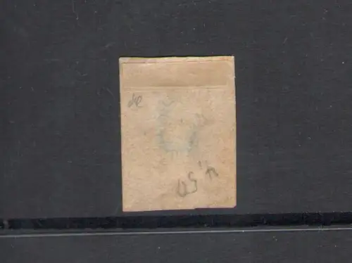 1857 RUSSLAND, geprägter Adler im Oval - Nr. 1 - 10 braune und blaue Kopeken - Neu ohne Gummi (*) - Zertifikat Diena - Mikulski