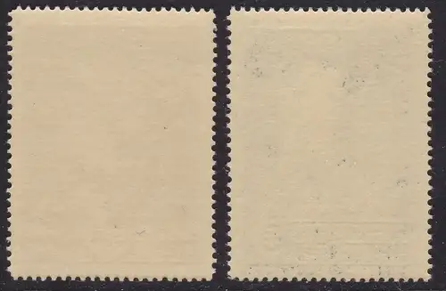 1955 Liechtenstein, n. 294/295, Abbildungen der Prinzen, 2 Werte, postfrisch**