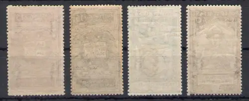 1921 Italien Königreich - Nr. 116/18 + 116A, 6. Todestag von Dante Alighieri, 4 Werte - postfrisch **