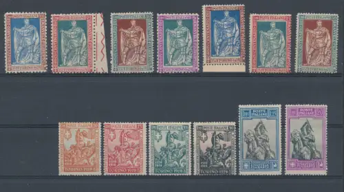 1928 Italia, Nr. 226/238, Emanuele Filiberto, 13 Werte - postfrisch **