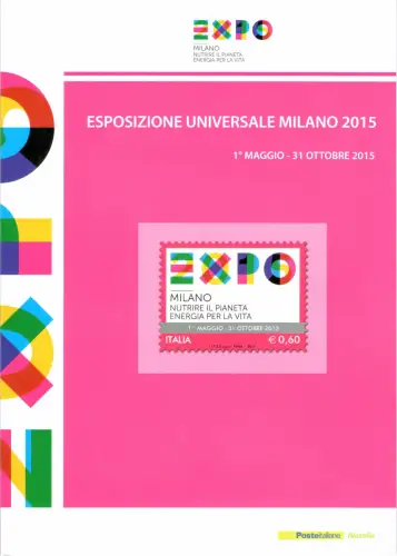2012 Italia - Repubblica, Folder - Expo Milano 2015 - MNH **