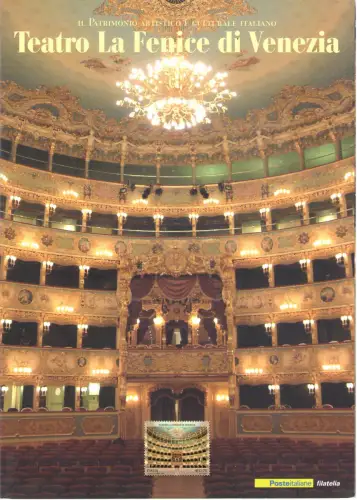 2013 Italien - Republik, Folder - Teatro la Fenice - Venedig - - MNH **