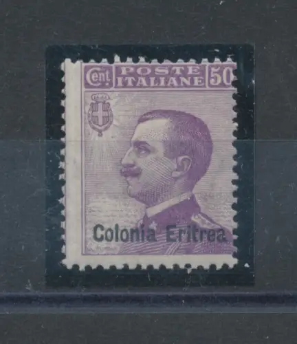 1916 Eritrea Nr. 39a - Dunkelviolett - postfrisch **