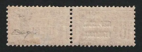 1944 Sozialrepublik, Postpakete 10 Lire grün Signatur Vignati # 46, postfrisch **