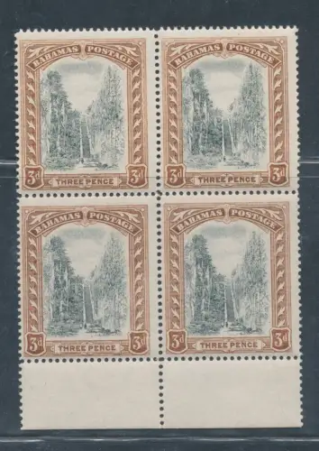 1911-19 Bahamas - Stanley Gibbons Nr. 77 - 3D Black and Brown - MNH **
