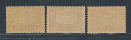1930 Estland - Nr. 110/12 Aufdrucke - MNH**