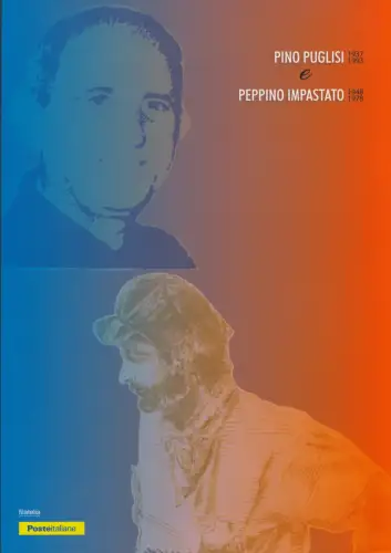 2018 Italien - Republik, Folder - Peppino Impastato e Puglisi n. 549 - MNH **