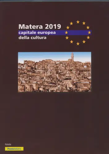 2019 Italien - Republik, Folder - Matera Hauptstadt Kultur Nr. 634 - postfrisch **