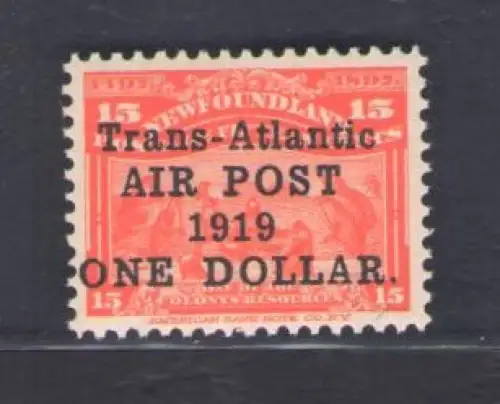 1919 Neufundland, Stanley Gibbons n. 143b, MLH*
