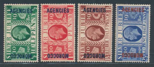 1935 Morocco Agencies - Stanley Gibbons n. 62/65 - postfrisch**