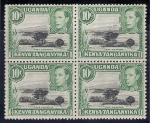 1938-54 Kenia Uganda Tanganjika - S.G. n. 135a - Mountain Retouch, postfrisch**