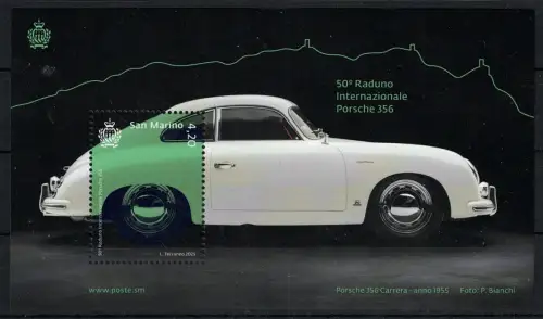2024 SAN MARINO, 50. Porsche 356 Carrera Treffen, postfrisch**