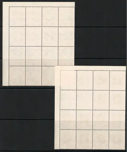 1953 Vatikan, Santa Maria Goretti Eckblock 12 Nr. 1/2 - MNH**