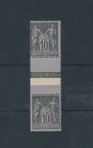 1898 FRANKREICH, Nr. 103c MNH ** Signatur Raybaudi - Garantiestempel