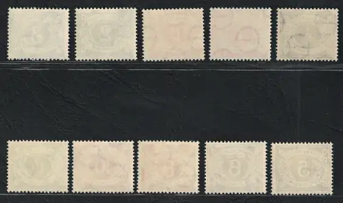 1940/70 IRLAND, # 5/14 Segnatasse, postfrisch**