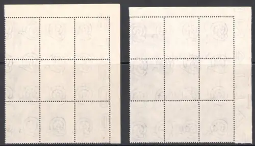 1952 Italien Republik, Eckblock Streitkräfte Nr. 19/20, postfrisch**