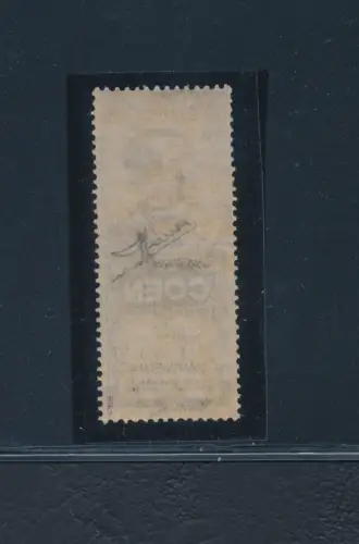1924 Italien - Königreich, Werbung Nr. 10, 50 Cent COEN violett und hellblau, postfrisch ** Zert. SORANI