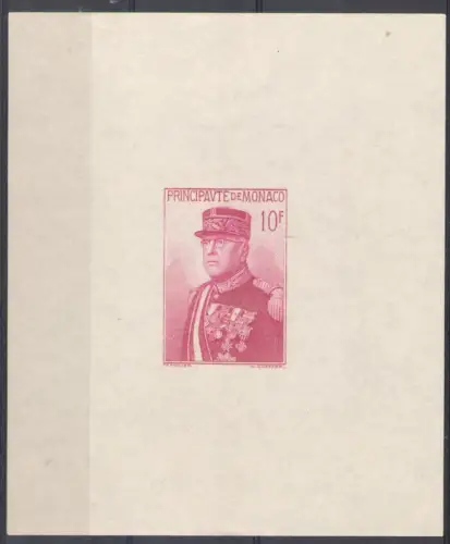 1938 MONACO, Nr. BF 1, Louis II., MH*