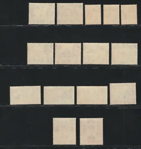 1955 Zypern, Elisabeth SG # 173/87, 15 Werte, postfrisch**