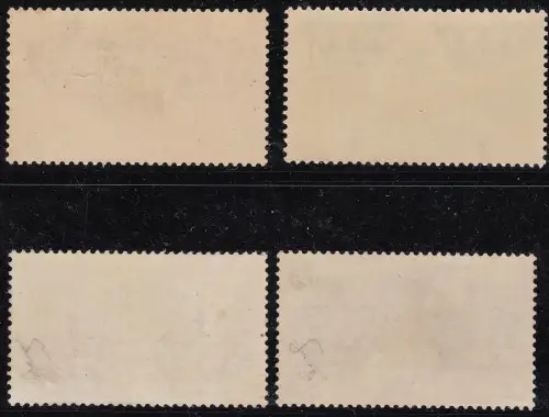 1935 Königreich Italien, Nr. 384/387 die komplette Serie mit 4 Werten - Blond Zertifikat