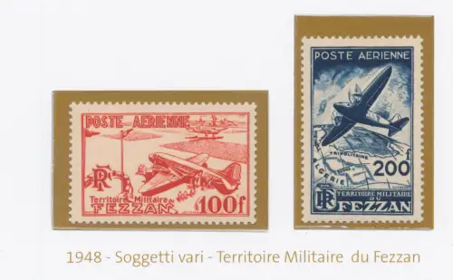 1948 Fezzan, Luftpost # 1/2 - postfrisch **