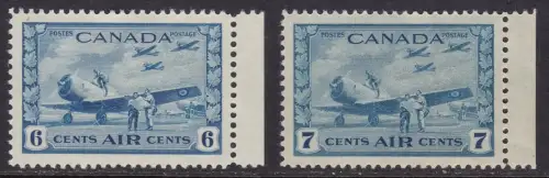 1942-43 KANADA - SG 399/400 2 Werte MNH/**