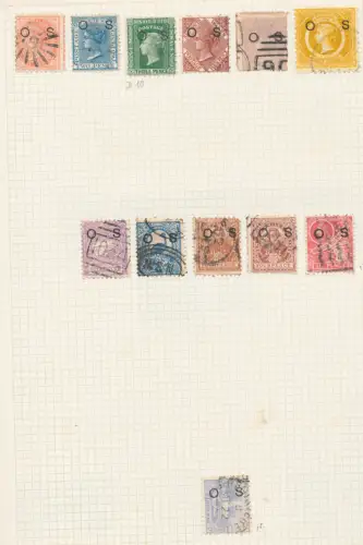 1879-1927 NEW SOUTH WALES - 72 verschiedene Werte, viele gebraucht