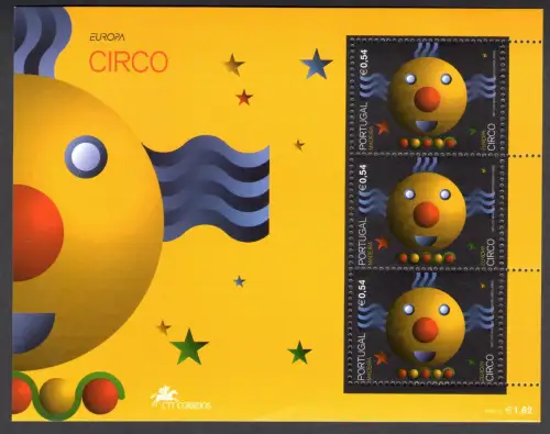 2002 EUROPA CEPT Madeira Nr. 1 Blatt Il Circo MNH **