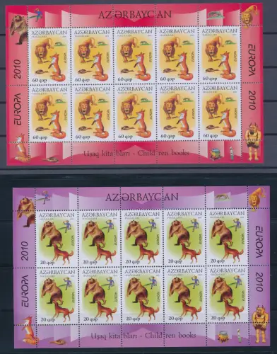 2010 EUROPA CEPT Aserbaidschan Nr. 2 Kleinblätter Kinderbücher MNH **