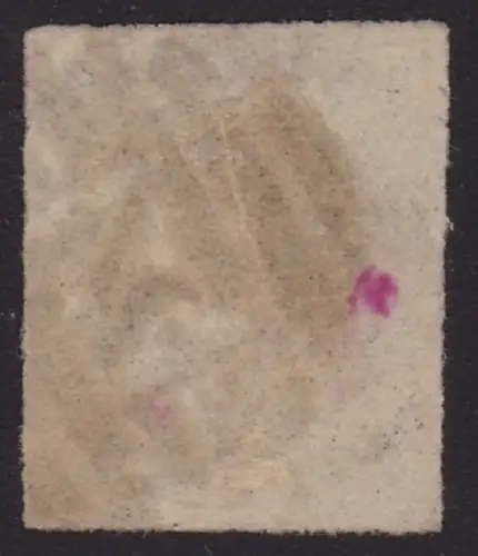 1849-50 Belgien - Nr. 3 König Leopold I. oval GEBRAUCHT MIT GUTEN RÄNDERN