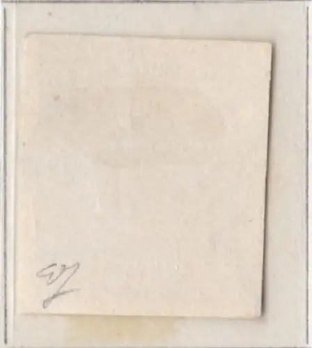 1859 - 63 LUXEMBURG - Nr. 4 2c. schwarz GEBRAUCHT