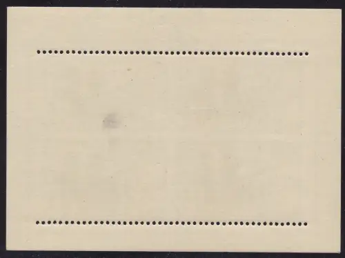 1944 FELDPOST Belgien - COB E47 50cent - blau Viererblock - seltene Sorte