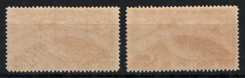 1949 Vatikan, Luftpost, 75. Jubiläum der UPU, PA Nr. 18/19, postfrisch**