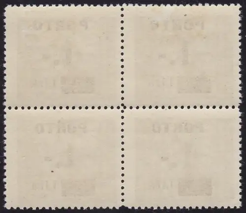 1946 SLOWENISCHE KÜSTE Steuern Nr. 14 */** IN VIERTEL DÜBEL I/III MIT VIELFALT