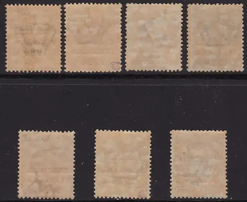1924 ITALIEN - Nr. 162-168, Italienische Kreuzfahrt 7 Werte, postfrisch **