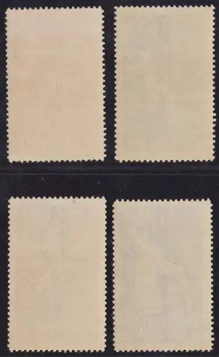 1938 Litauen - PA Nr. 365A/D Serie mit 4 Werten MNH/**