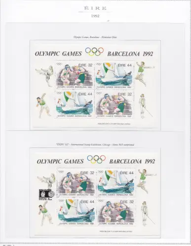 1982-1999 Irland, VEREINIGTE REPUBLIK Nr. 487/1212 - postfrisch**