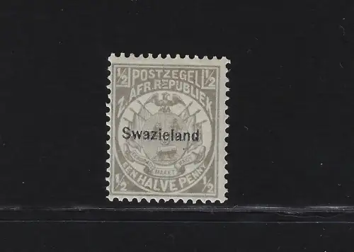1889-90 Swasiland - Aufdruck Swazieland, Stanley Gibbons Nr. 4 - MNH **